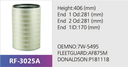 Фильтр воздушный RF-3025AB (1/)