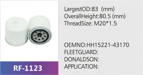 Фильтр топливный P550127