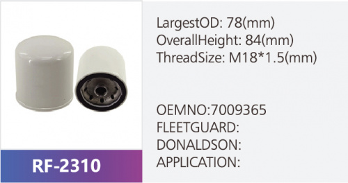 Фильтр масляный RF-2310 (1/)