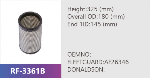 Фильтр воздушный RF-3361AB (1/)