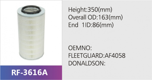 Фильтр воздушный RF-3616AB (1/)