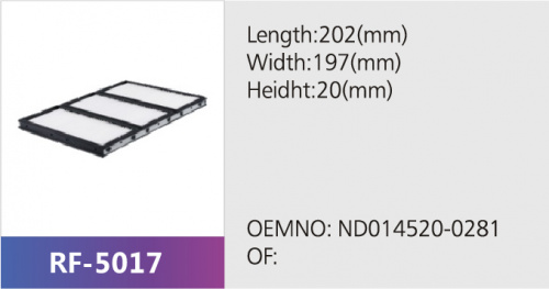 Фильтр салона SC80004