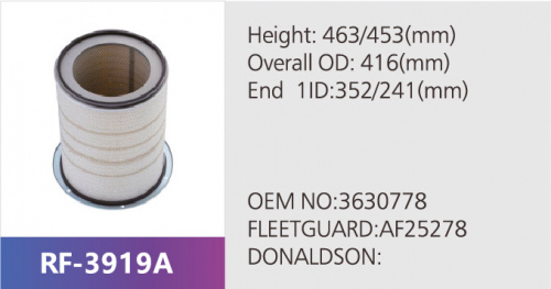 Фильтр воздушный RF-3919A (1/)