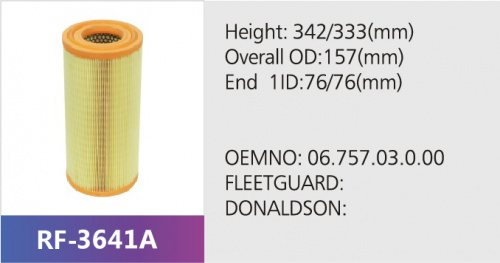 Фильтр воздушный RF-3641A (1/)