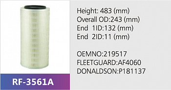 Фильтр воздушный RF-3561AB (1/)