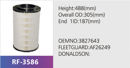 Фильтр воздушный RF-3586 (1/)
