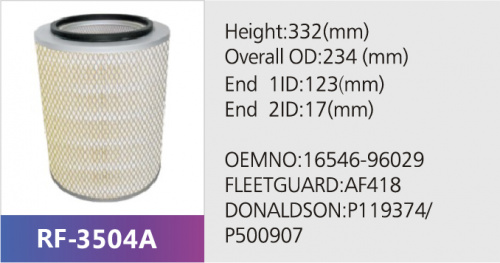Фильтр воздушный RF-3504AB (1/)