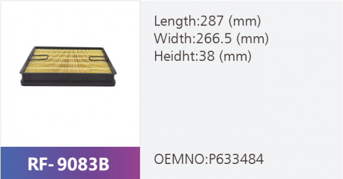 Фильтр воздушный RF-9083AB (1/)