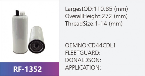 Фильтр топливный RF-1352 (1/)