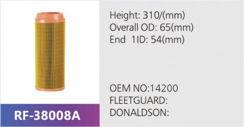 Фильтр воздушный RF-38008A (1/)