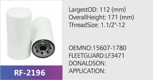Фильтр масляный RF-2196 (1/)