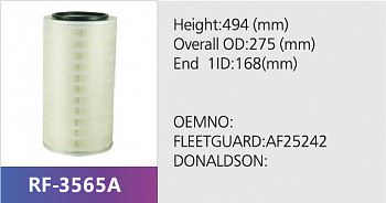 Фильтр воздушный RF-3565AB (1/)