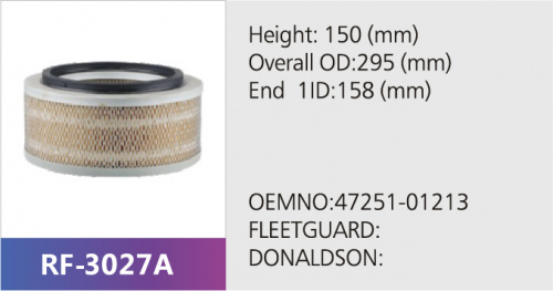 Фильтр воздушный RF-3027A (1/)