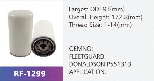 Фильтр топливный RF-1299 (1/)