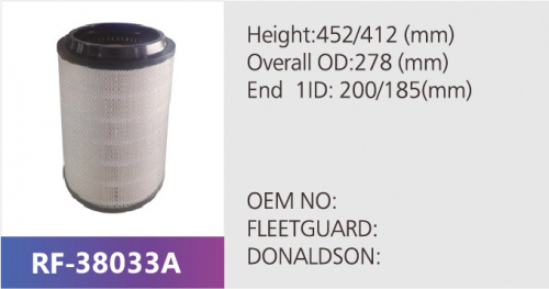Фильтр воздушный RF-38033AB (1/)