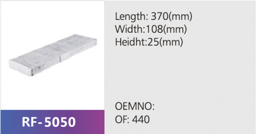 Фильтр салона RF-5050 (1/)