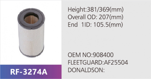 Фильтр воздушный RF-3274A (1/)