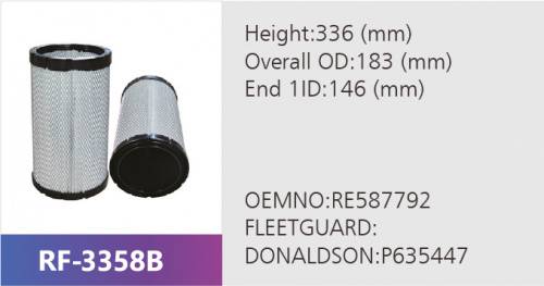 Фильтр воздушный RF-3358AB (1/)