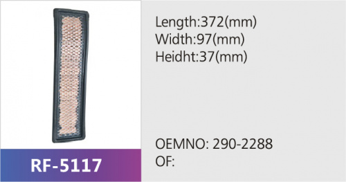 Фильтр салона RF-5117 (1/)