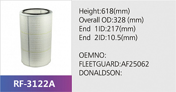 Фильтр воздушный RF-3122AB (1/)
