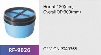 Фильтр воздушный RF-9026 (1/)