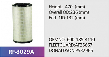 Фильтр воздушный RF-3029AB (1/4/6)