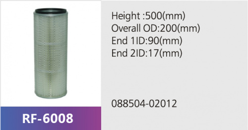 Фильтр воздушный RF-6008 (1/)