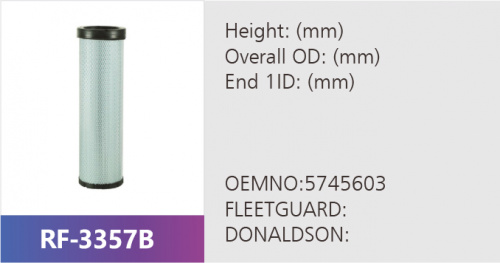 Фильтр воздушный RF-3357B (1/)