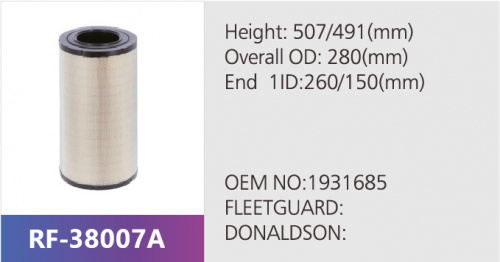 Фильтр воздушный RF-38007AB (1/)