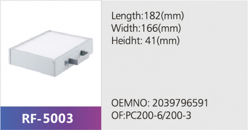 Фильтр салона RF-5003 (1/)
