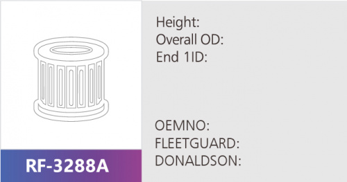 Фильтр воздушный RF-3288A (1/)