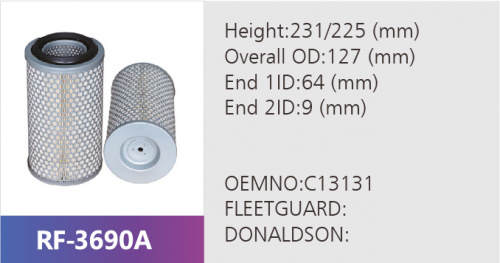 Фильтр воздушный RF-3690A (1/)