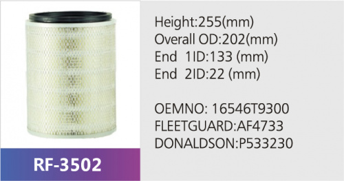 Фильтр воздушный RF-3502 (1/)