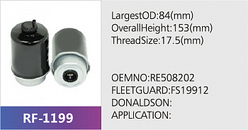 Фильтр топливный RF-1199 (1/)