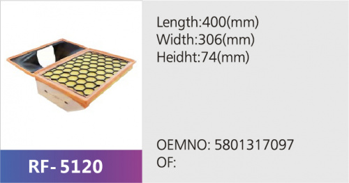 Фильтр салона RF-5120 (1/)