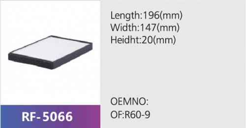Фильтр салона RF-5066 (1/)