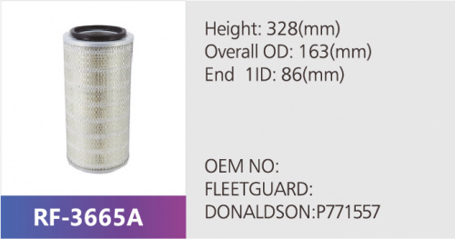 Фильтр воздушный RF-3665A (1/)